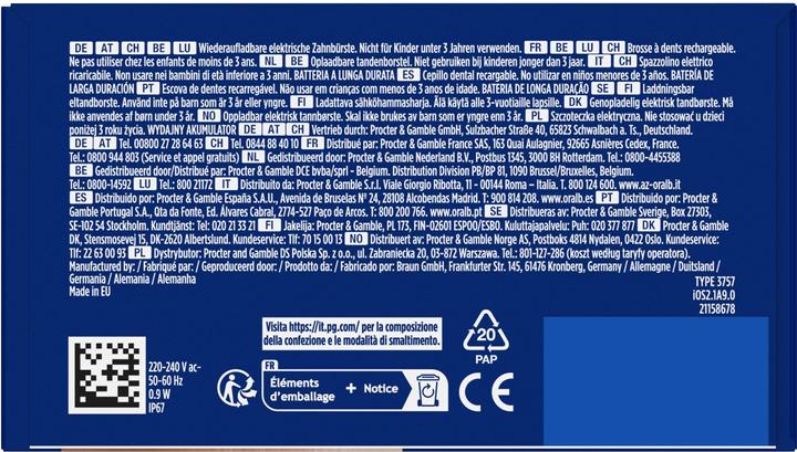 Valori nutrizionali e ingredienti Oral-B Serie iO 2 (Spazzolino oscillante)