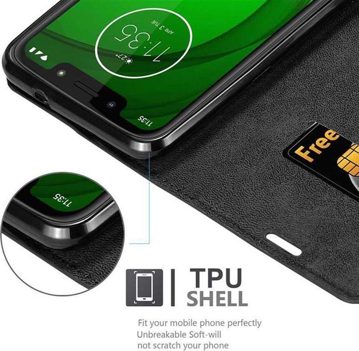 Produktbild Cadorabo Book Invisible Magnet Cover (Motorola Moto G7 Play)