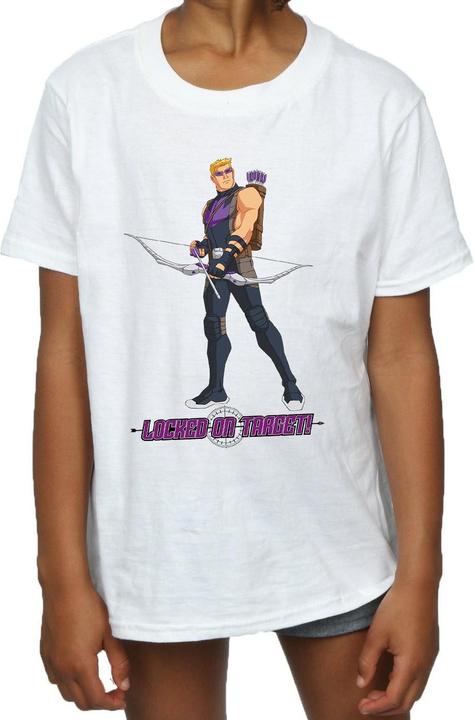 Image du produit - T-shirt HAWKEYE LOCKED ON TARGET - Fille (140, 146)