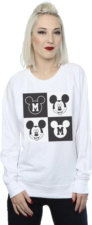 Produktbild Disney Mickey Mouse Smiling Squares Sweatshirt (L)
