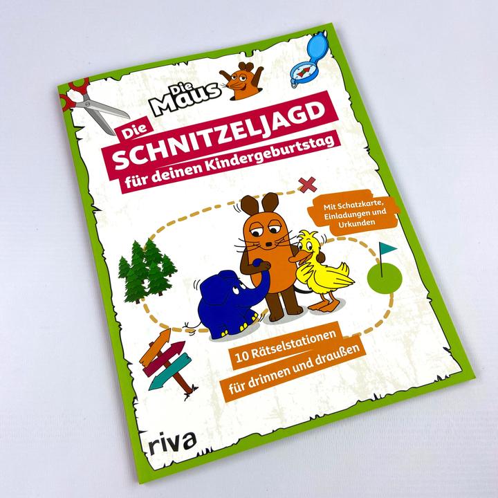 Produktbild Die Maus - Die Schnitzeljagd für deinen Kindergeburtstag (Deutsch, Riva Verlag, 2021)