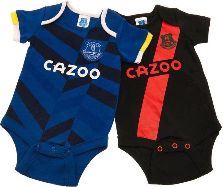 Everton FC Sponser Bodysuit Baby (2Erpack)