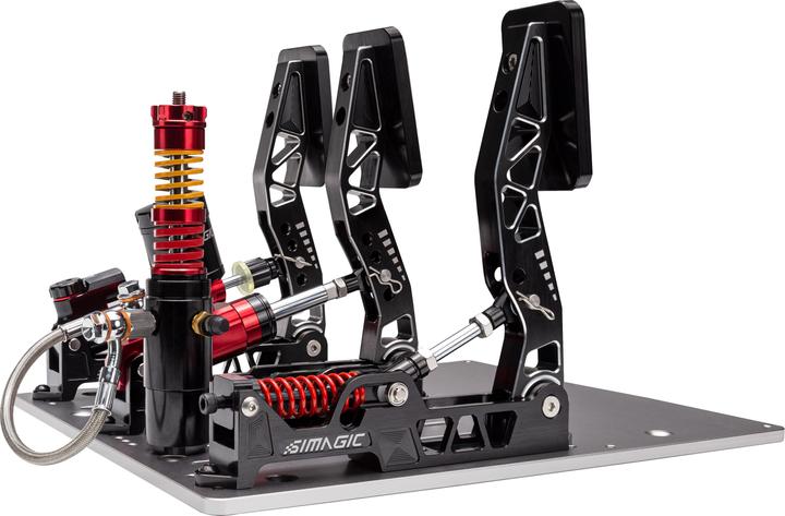 Actual product image Simagic P2000-S100R Hydraulic pedal set