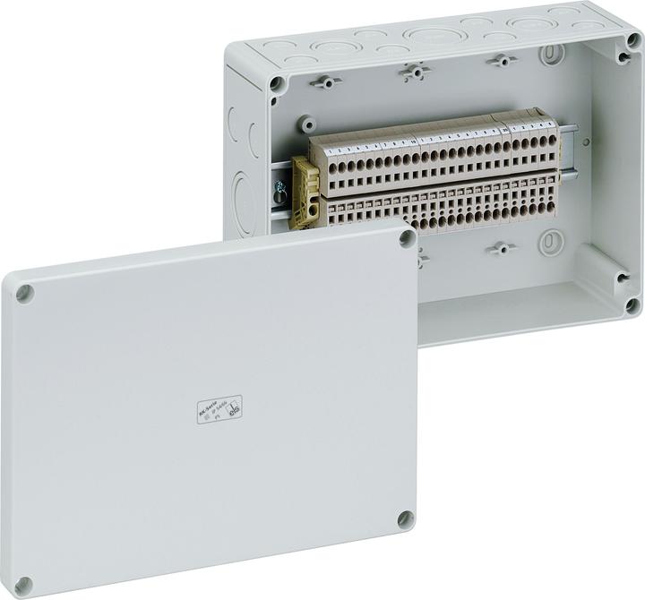 Spelsberg RKi 4/25 SL-25x4q Contenitore per morsettiera 180 x 254 x 90 plastica grigio 1pz. (Case)