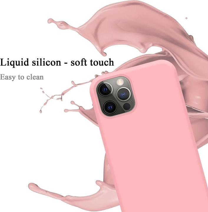 Actual product image Cadorabo TPU Liquid Silicone Case Cover (Apple iPhone 13 Pro)