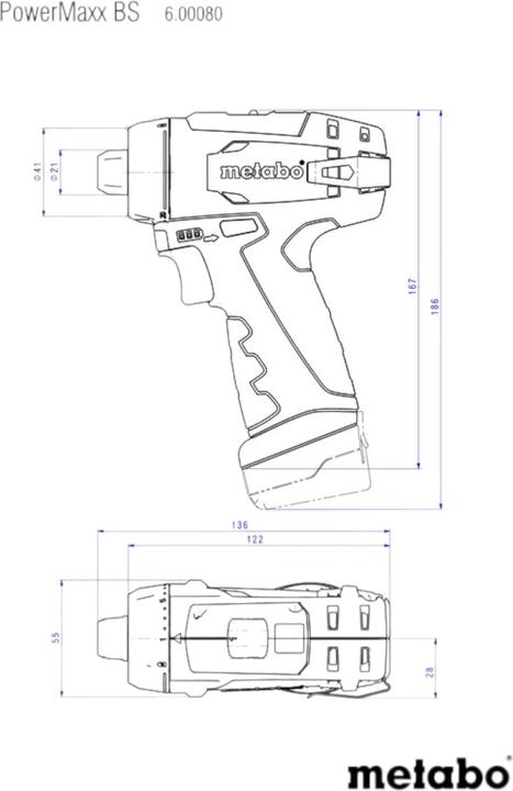 Produktbild Metabo PowerMaxx BS Basic (Akkubetrieb)