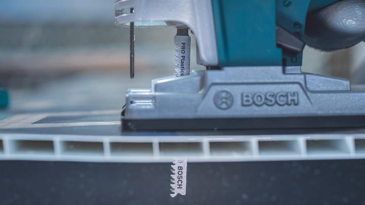 Actual product image Bosch Professional Zubehör PRO Plastics PVC clean T302H Jigsaw blade, 132 mm, 3 pcs.