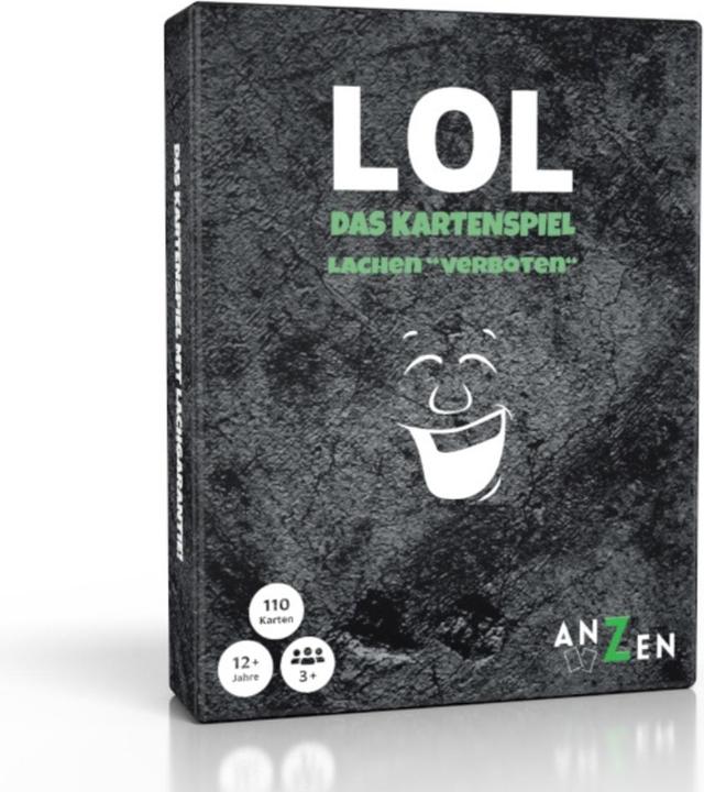 Image du produit Anzen Spiele ANZEN - LOL Le jeu de cartes - Interdit de rire (Allemand)