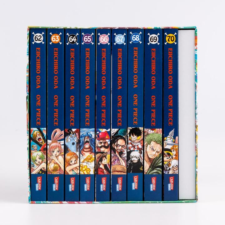 Produktbild One Piece Sammelschuber 7: Fishman Island (inklusive Band 62-70) (Deutsch, Eiichiro Oda, 2025)