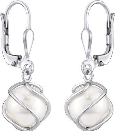 Produktbild Silvego Elegant dangling earrings with Swarovski Â® Pearl SILVEGOBP31644