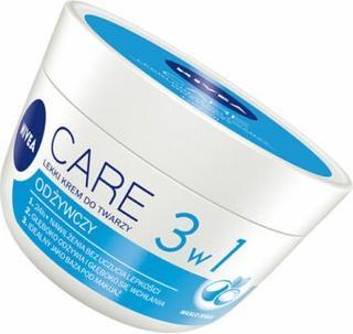 Produktbild NIVEA Care 3In1 Nourishing Lightweight Face Cream 100Ml (Körpercreme, 100 ml)
