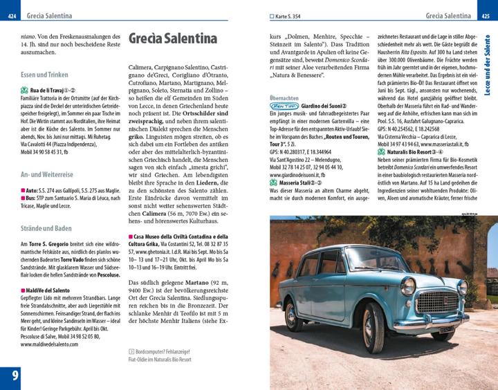 Produktbild Reiseführer Apulien, Gargano, Salento (Deutsch, Peter Amann, 2021)