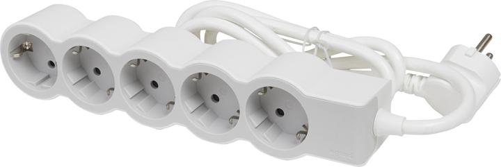 Produktbild Legrand Flache Steckdosenleiste, 5-fach Steckdose (5 x, CEE 7/3, CEE 16/5, 3 m)