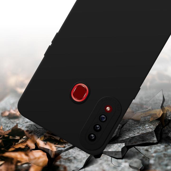 Productafbeelding Cadorabo Hoesje voor Samsung Galaxy A20s in TPU Fluid LM162 Style (Samsung Galaxy A20)