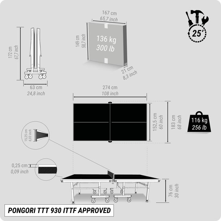 Produktbild Pongori TTT 930