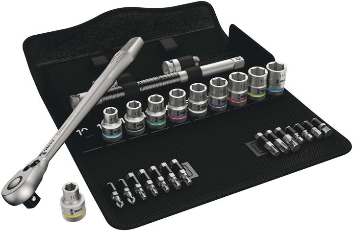 Produktbild Wera 8100 SC 8 Zyklop Metal-Knarrensatz (11 mm, 17 mm, 19 mm, 12 mm, 15 mm, 14 mm, 16 mm, 13 mm, 18 mm, 10  mm)