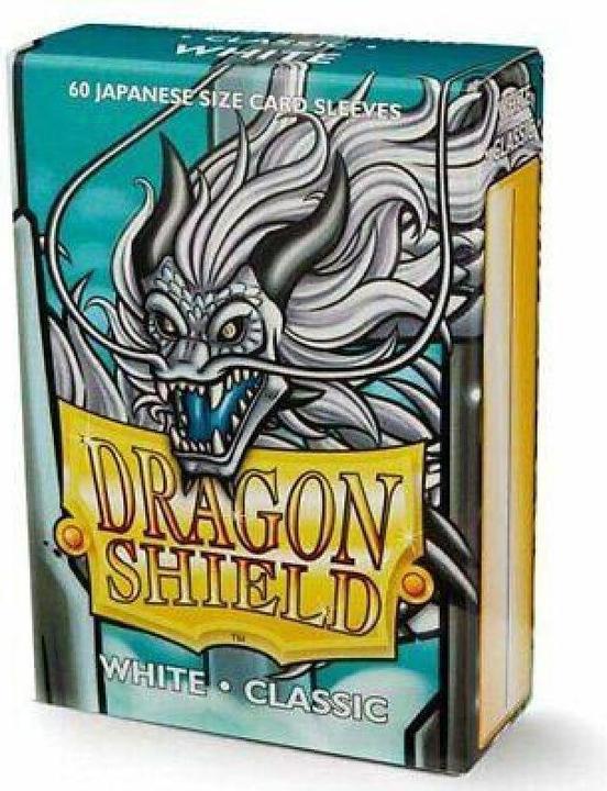 Arcane Tinman Dragon Shield Small Sleeves - Classic White (60 Sleeves)