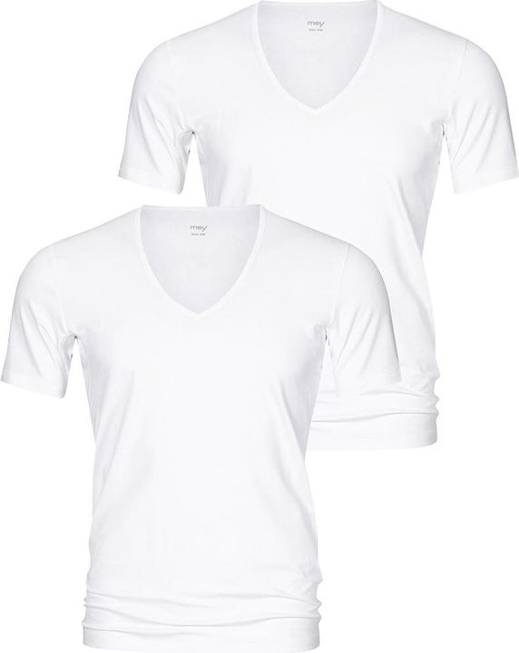 Produktbild Mey 2er Pack Dry Cotton T-Shirt mit V-Ausschnitt (4XL)