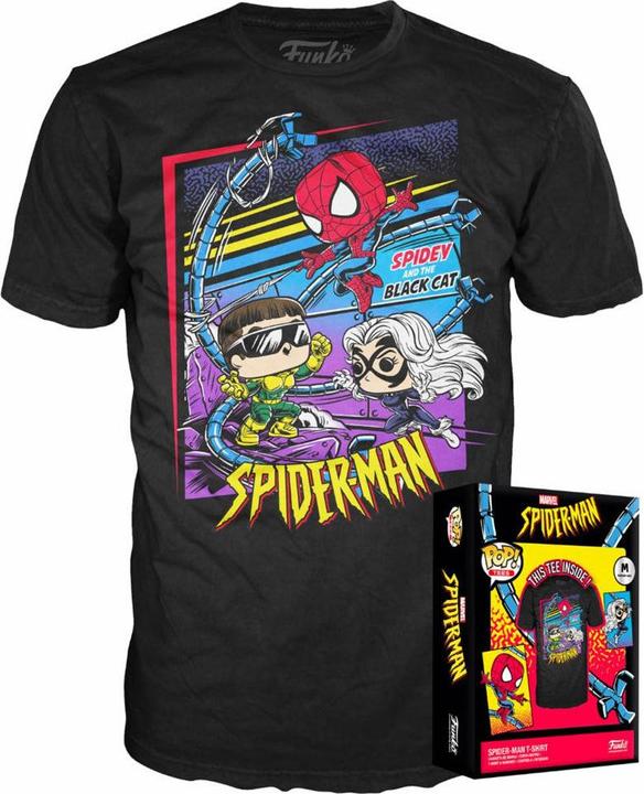 Produktbild Funko Marvel Boxed Tee T-Shirt Spidey Cat Doc Grösse S (S)