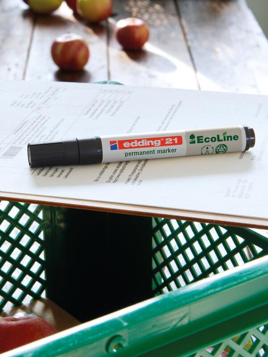 Actual product image Edding Permanent marker 21 (Black, 3 mm, 1 x)