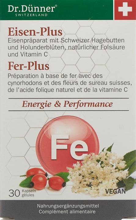 Produktbild Dr. Dünner Eisen-Plus Kaps (30 Stück, Kapseln, 28 g)