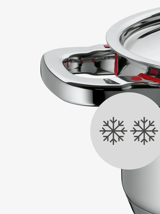 Image du produit WMF Pot à viande PREMIUM ONE argenté (24 cm, Casserole, Acier inoxydable)