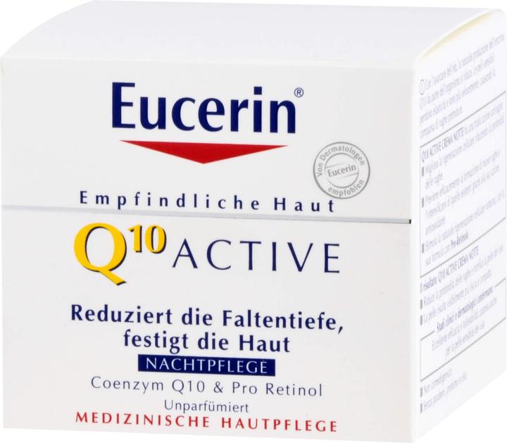 Produktbild Eucerin Q10 Active (50 ml, Nachtcreme, Bis SPF 10)