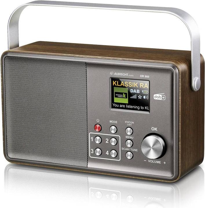 Actual product image Albrecht DR 860 Senior (DAB+, FM)