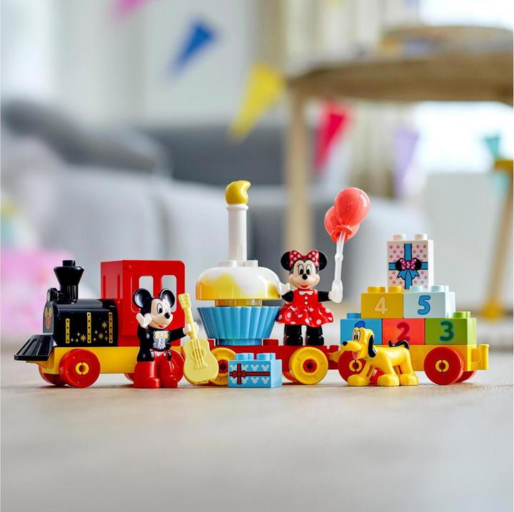 Image du produit LEGO Le train d'anniversaire de Micky et Minnie (10941)