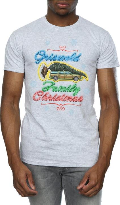 Immagine prodotto National Lampoon´s Vacation National Lampoon's Christmas Vacation Griswold Family Maglietta Uomo (S)
