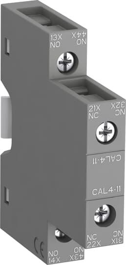 Actual product image ABB Auxiliary switch block CAL4-11