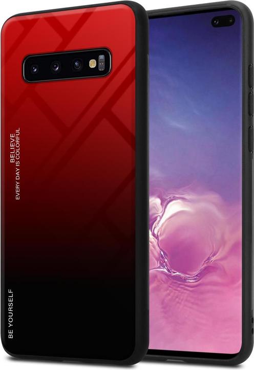 Productafbeelding Cadorabo TPU 2 kleuren glasdekking (Samsung Galaxy S10+)