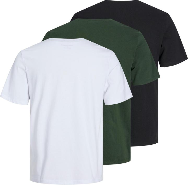 Actual product image Jack & Jones 3-pack Printed Round Neck T-shirt T-shirt (XS)
