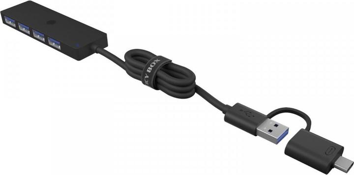 Immagine prodotto Icy Box IB-HUB1424-C3 (USB-A, USB-C, 4 Porti)