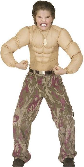 Produktbild Widmann Muskel Shirt - Sixpack (Kids) (116)