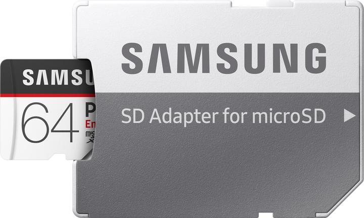 Produktbild Samsung Pro Endurance microSD UHS-I (64 GB, microSDXC, U3, UHS-I)