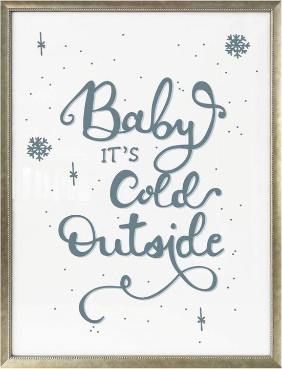 Produktbild Trenddeko Baby it's cold outside (40 x 50 cm)