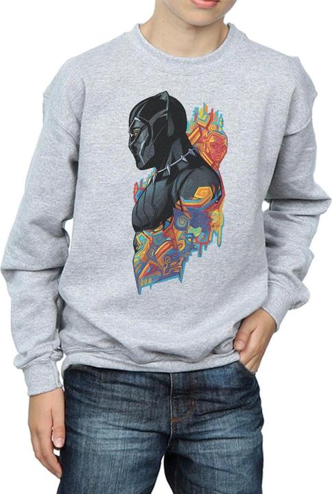 Image du produit - Sweat BLACK PANTHER PROFILE - Garçon (152, 158)