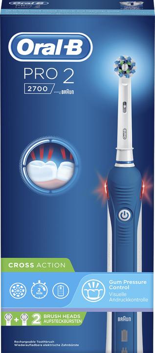Image du produit Oral-B PRO 80327526 Brosse à dents électrique adulte (Brosse à dents oscillo-rotative)
