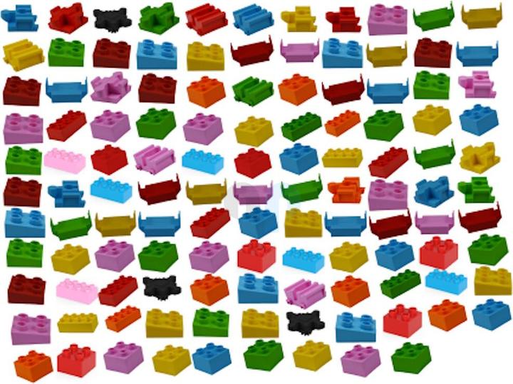 Produktbild Alpha BoosterZ TrackConnectors + Blocks - All in one Block Box XXL ( Bio-Verbinder und Klemmbausteine)