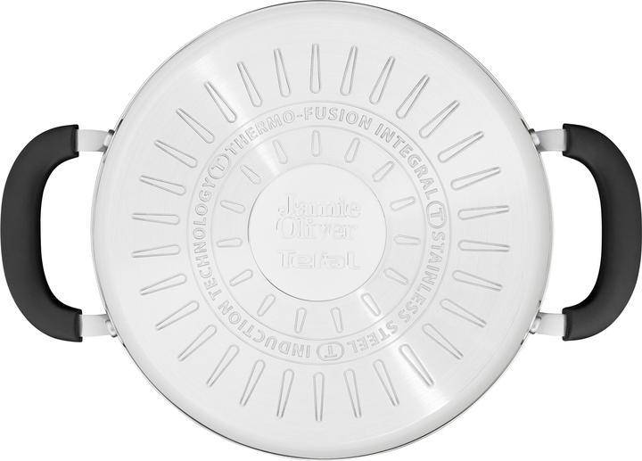 Produktbild Tefal Jamie Oliver by Home Cook Pannenset - 3-Delige - Kookset - RVS (24 cm, Kochtopf, Edelstahl)