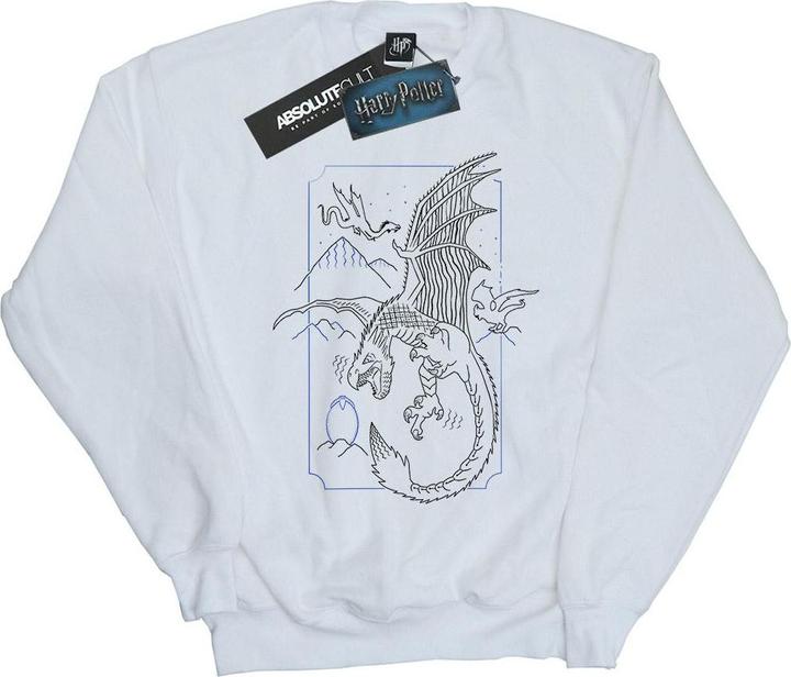 Image du produit - Sweat DRAGON LINE ART - Fille (140, 146)