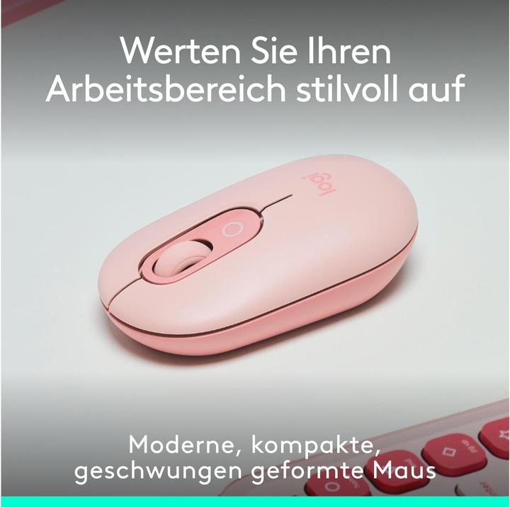 Actual product image Logitech POP Mouse with personalisable emoji (Wireless)
