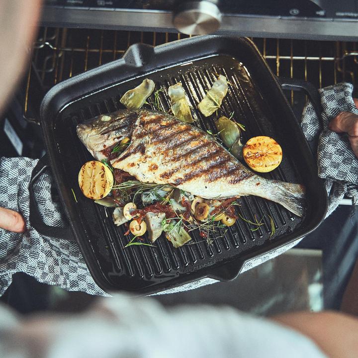 Actual product image Burnhard Cast iron grill pan (30 cm, Grill pan, Cast iron)