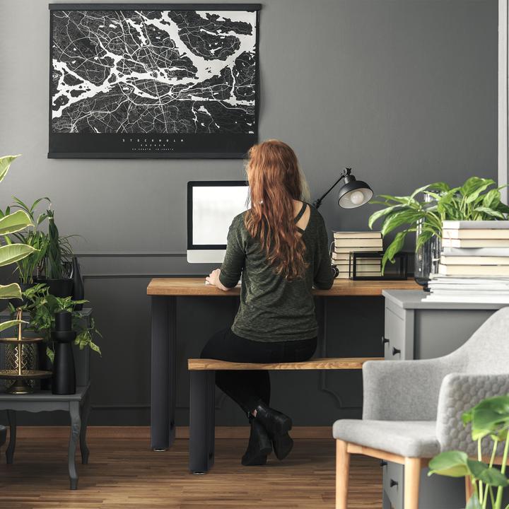 Actual product image Relaxdays Table skids