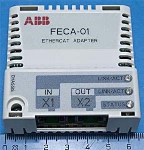 Actual product image ABB Stotz S&J EtherCAT adapter module 3AUA0000072069