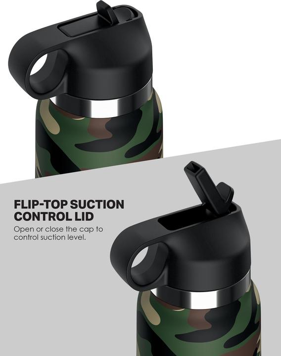 Actual product image Pipedream Fap Flask Happy Camper