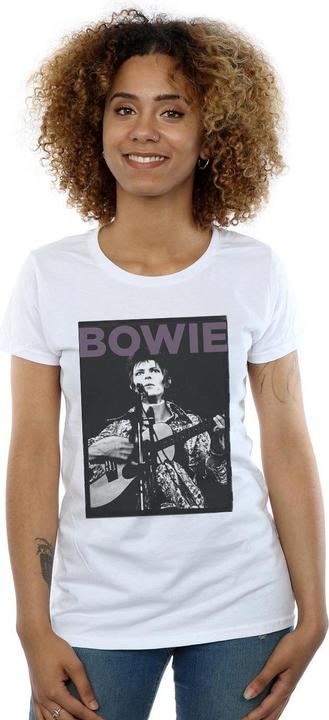 Immagine prodotto David Bowie Rock Poster Maglietta Donna (M)