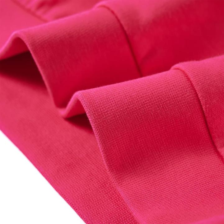 Actual product image VidaXL Children's sweatshirt bright pink 128,Material: 95 % cotton. 5 (128)