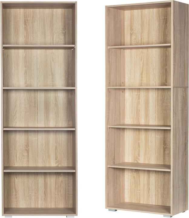 Immagine prodotto Casaria Scaffale libreria (190 x 60 x 28 cm)